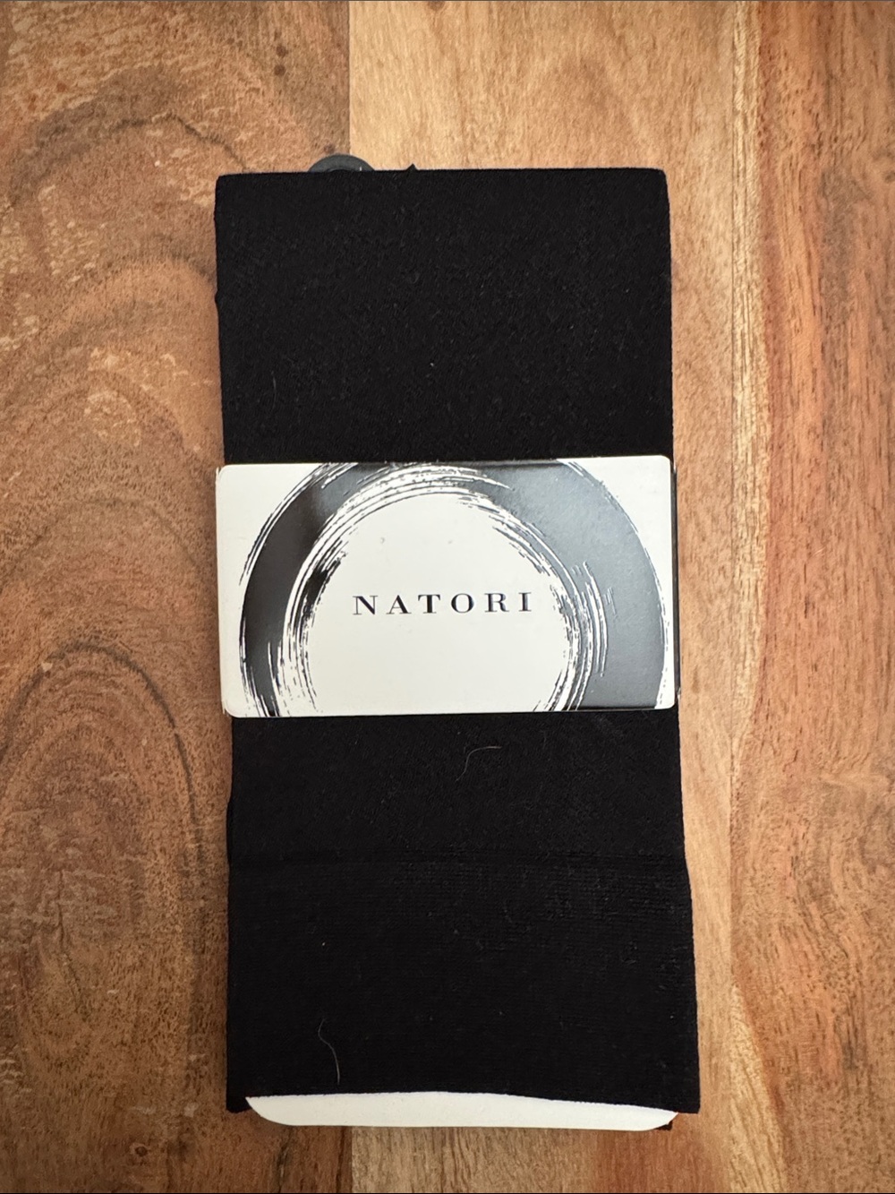 Natori Black Hosiery Socks